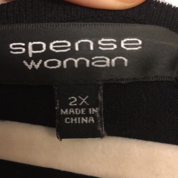 🧸Spense Woman Sweater Dress Metallic Stud Detail - Picture 3 of 6